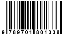 Código de Barras de '.9789701801338.'