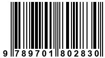 Código de Barras de '.9789701802830.'