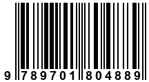 Código de Barras de '.9789701804889.'
