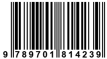 Código de Barras de '.9789701814239.'
