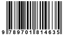 Código de Barras de '.9789701814635.'
