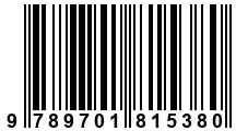 Código de Barras de '.9789701815380.'