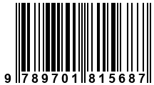 Código de Barras de '.9789701815687.'