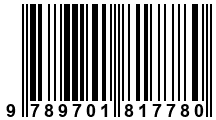 Código de Barras de '.9789701817780.'