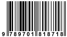 Código de Barras de '.9789701818718.'