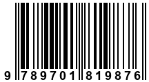 Código de Barras de '.9789701819876.'