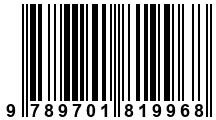 Código de Barras de '.9789701819968.'