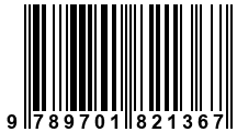 Código de Barras de '.9789701821367.'