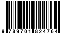 Código de Barras de '.9789701824764.'