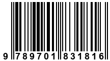 Código de Barras de '.9789701831816.'