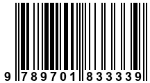 Código de Barras de '.9789701833339.'