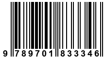 Código de Barras de '.9789701833346.'