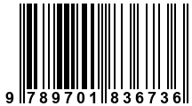 Código de Barras de '.9789701836736.'
