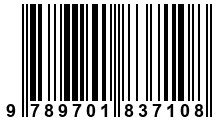 Código de Barras de '.9789701837108.'