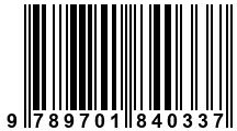 Código de Barras de '.9789701840337.'