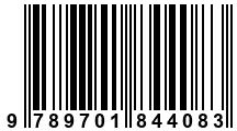 Código de Barras de '.9789701844083.'