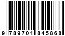 Código de Barras de '.9789701845868.'