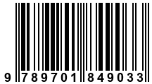 Código de Barras de '.9789701849033.'
