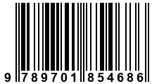 Código de Barras de '.9789701854686.'