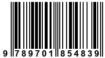 Código de Barras de '.9789701854839.'