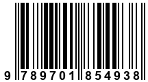 Código de Barras de '.9789701854938.'