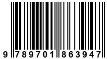 Código de Barras de '.9789701863947.'