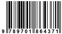 Código de Barras de '.9789701864371.'