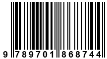 Código de Barras de '.9789701868744.'