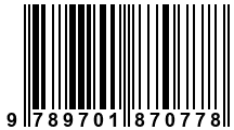 Código de Barras de '.9789701870778.'