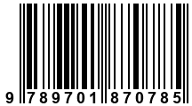 Código de Barras de '.9789701870785.'
