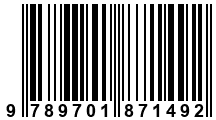 Código de Barras de '.9789701871492.'