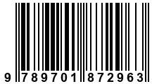 Código de Barras de '.9789701872963.'