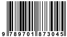 Código de Barras de '.9789701873045.'