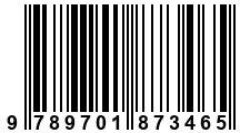 Código de Barras de '.9789701873465.'