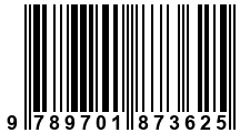 Código de Barras de '.9789701873625.'