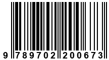 Código de Barras de '.9789702200673.'