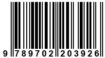 Código de Barras de '.9789702203926.'