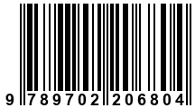 Código de Barras de '.9789702206804.'