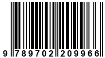 Código de Barras de '.9789702209966.'