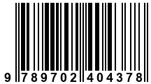 Código de Barras de '.9789702404378.'