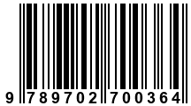Código de Barras de '.9789702700364.'