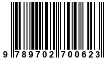 Código de Barras de '.9789702700623.'