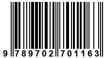 Código de Barras de '.9789702701163.'