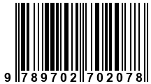 Código de Barras de '.9789702702078.'