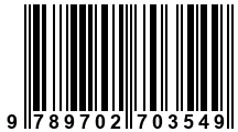 Código de Barras de '.9789702703549.'