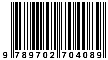 Código de Barras de '.9789702704089.'