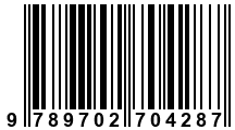 Código de Barras de '.9789702704287.'