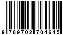 Código de Barras de '.9789702704645.'