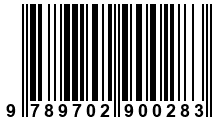 Código de Barras de '.9789702900283.'