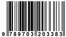 Código de Barras de '.9789703203383.'